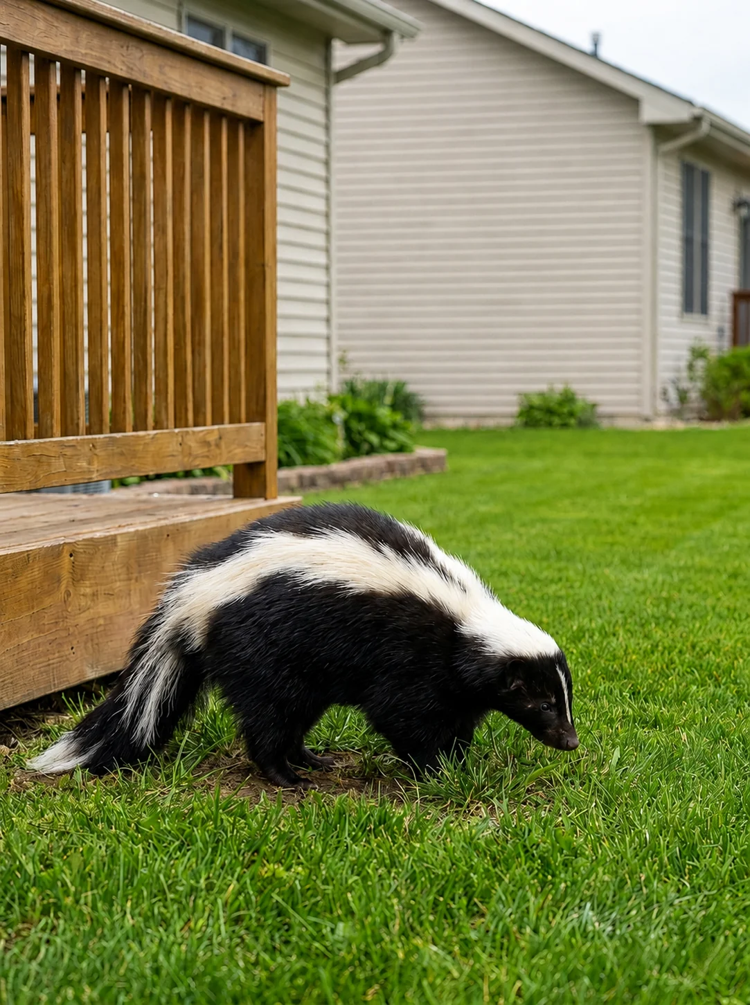 Skunk Under Deck — Signs & Solutions